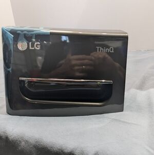 LG Washer Dispenser Drawer Panel Assembly AGL30005685 Black Steel